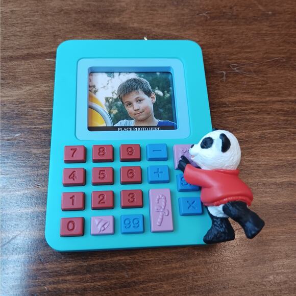 🎄2 for $12 Hallmark Counting on Success Photo Holder Ornament Dated 1999 - Picture 2 of 6